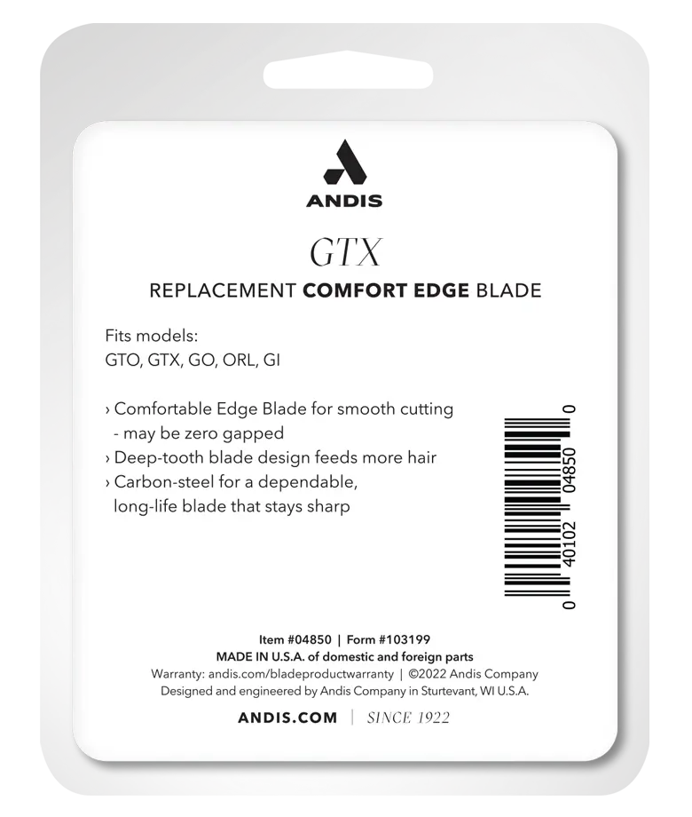 Lâmina Andis GTX Comfort Edge