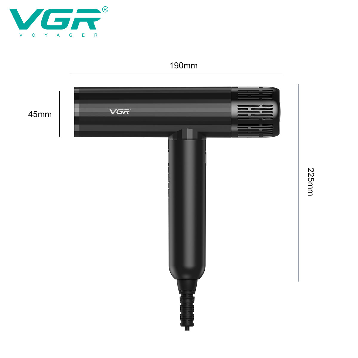 Secador De Cabelo VGR V-427