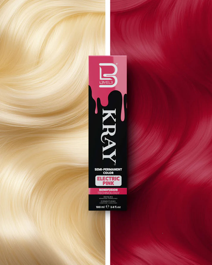 Kray Color Semi-Permanent L3VEL3™ - Electric Pink