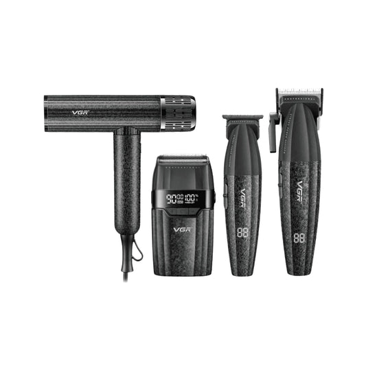 V-640 S4 - KIT DE MAQUINAS VGR 4 EM 1 - PRETO