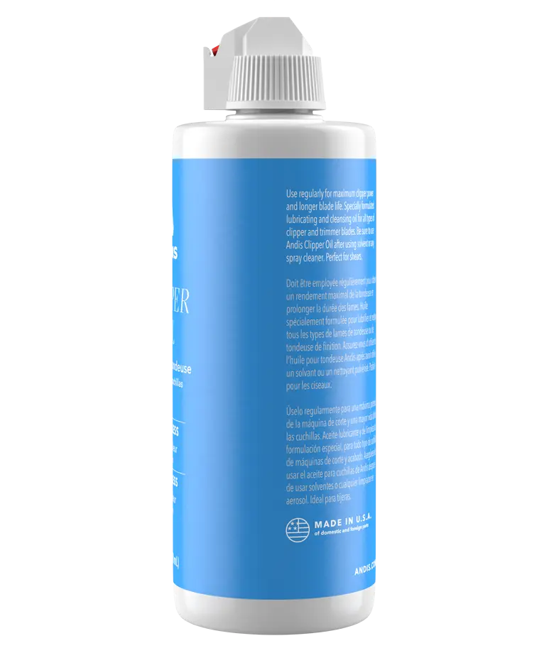 Óleo para Máquina de Cortar Cabelo Andis - 118ml