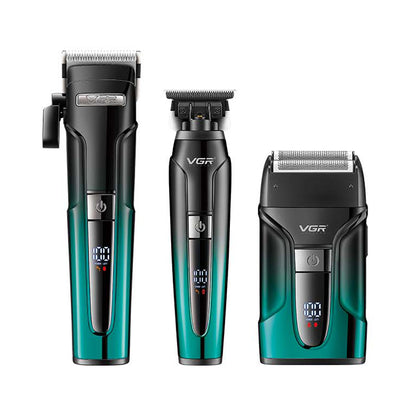 Kit De 3 Máquinas Profissionais V-694 - GR - Verde
