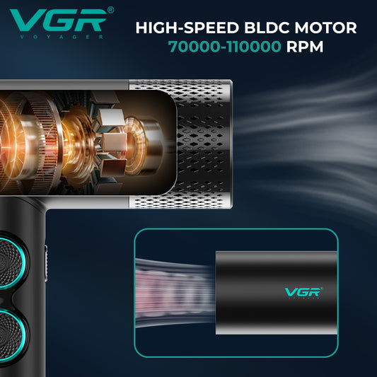 Secador De Cabelo VGR V-401 - (110v ou 220v)