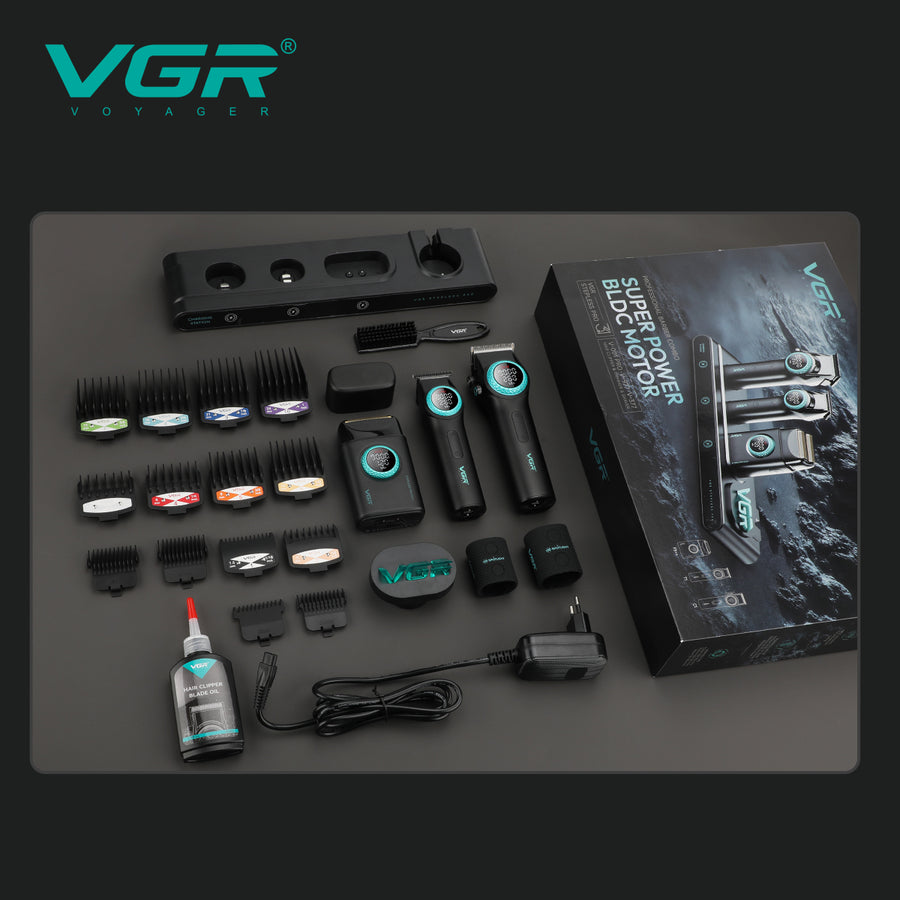 Съдържание на комплекта VGR Stepless Pro 3 в 1