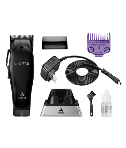 Máquina de Cortar Cabelo Andis Master® Cordless Black Label - Edição Especial
