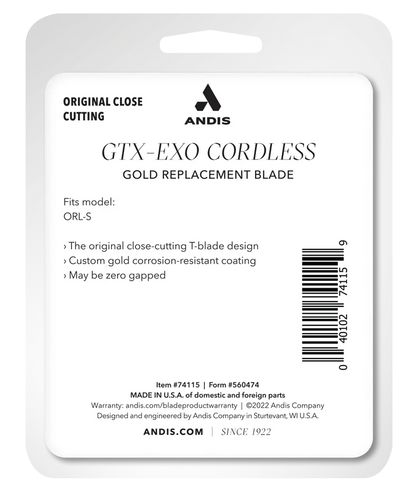 Lâmina de Substituição GTX-EXO® Cordless Gold