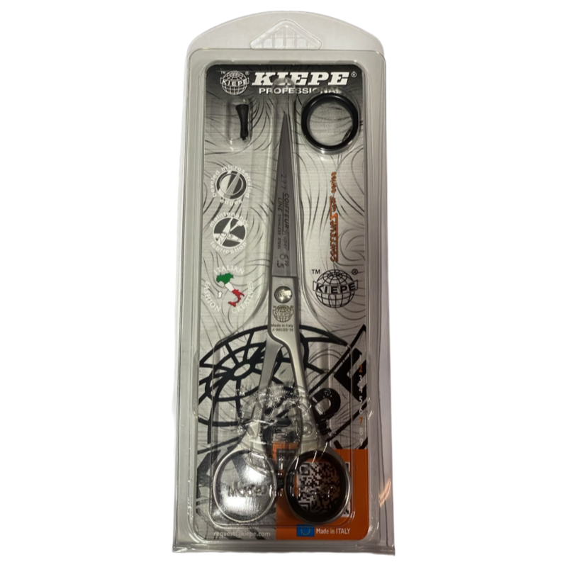 Tesoura Fio Laser Profissional Italiana Kiepe 6.5"