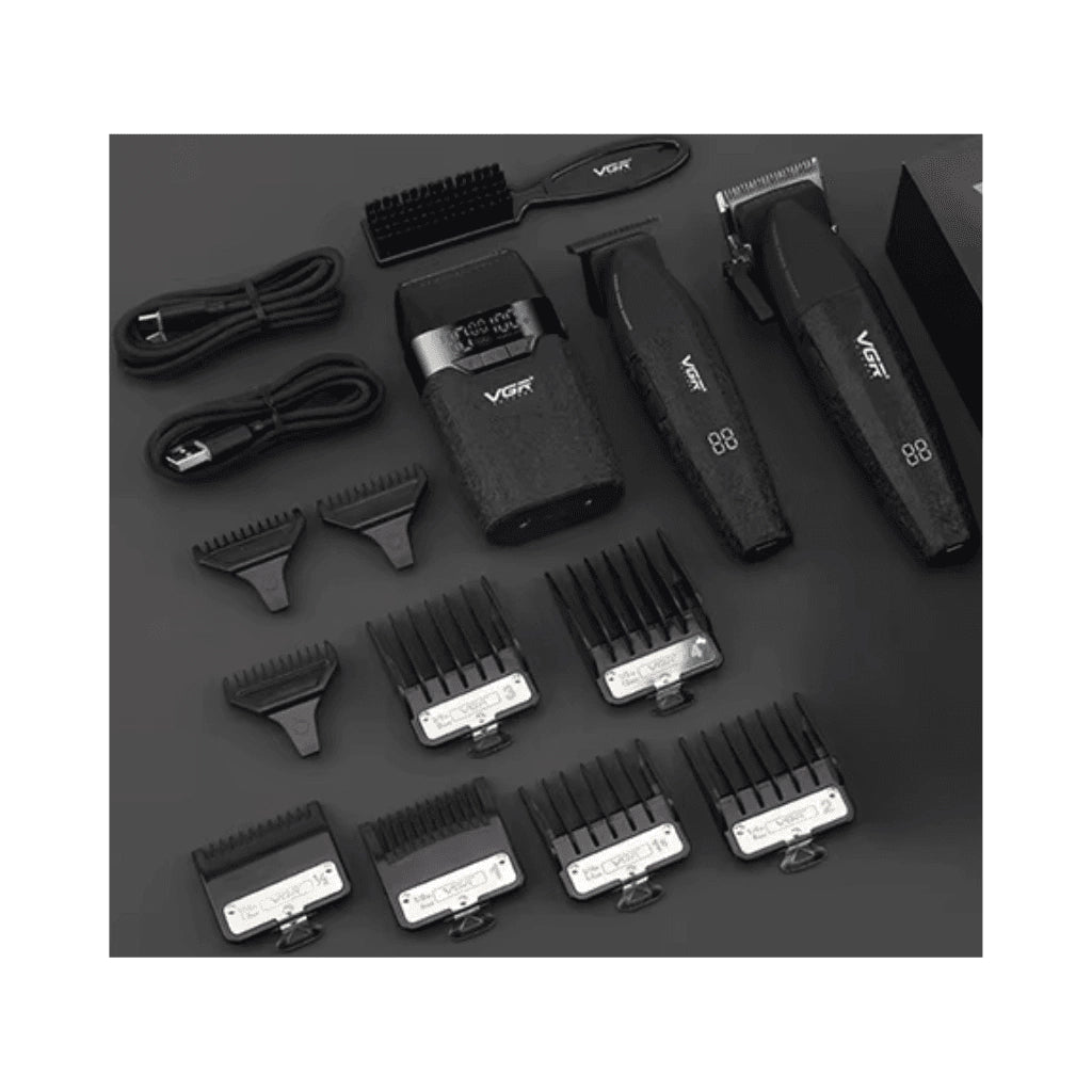 V-640 S4 - KIT DE MAQUINAS VGR 4 EM 1 - PRETO