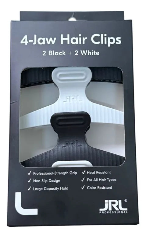 JBC01 - Conjunto de 4 Presilhas de Cabelo Borboleta JRL®