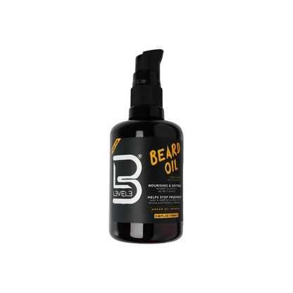 Óleo para Barba de Argã Beard Oil L3VEL3™ - 100ml
