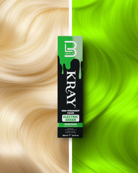 Kray Color Semi-Permanent L3VEL3™ - Electric Green