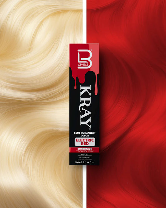 Kray Color Semi-Permanent L3VEL3™ - Electric Red