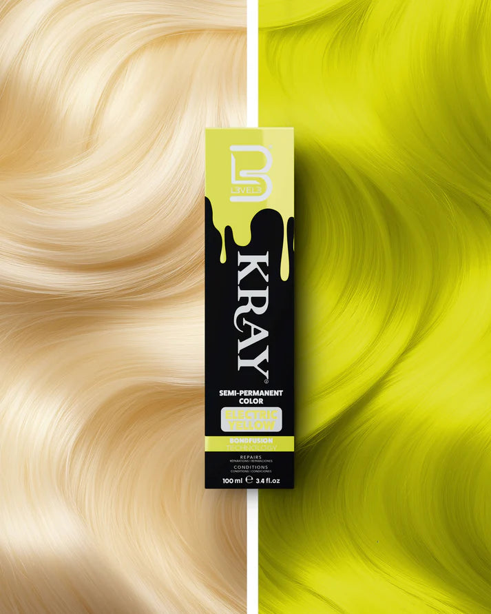 Kray Color Semi-Permanent L3VEL3™ - Electric Yellow