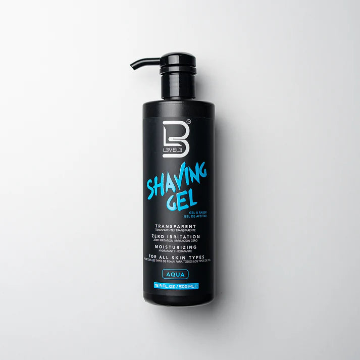 Gel de Barbear Transparente L3VEL3™ - 500ml