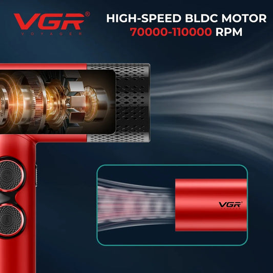 Secador De Cabelo VGR V-401 - (110v ou 220v)