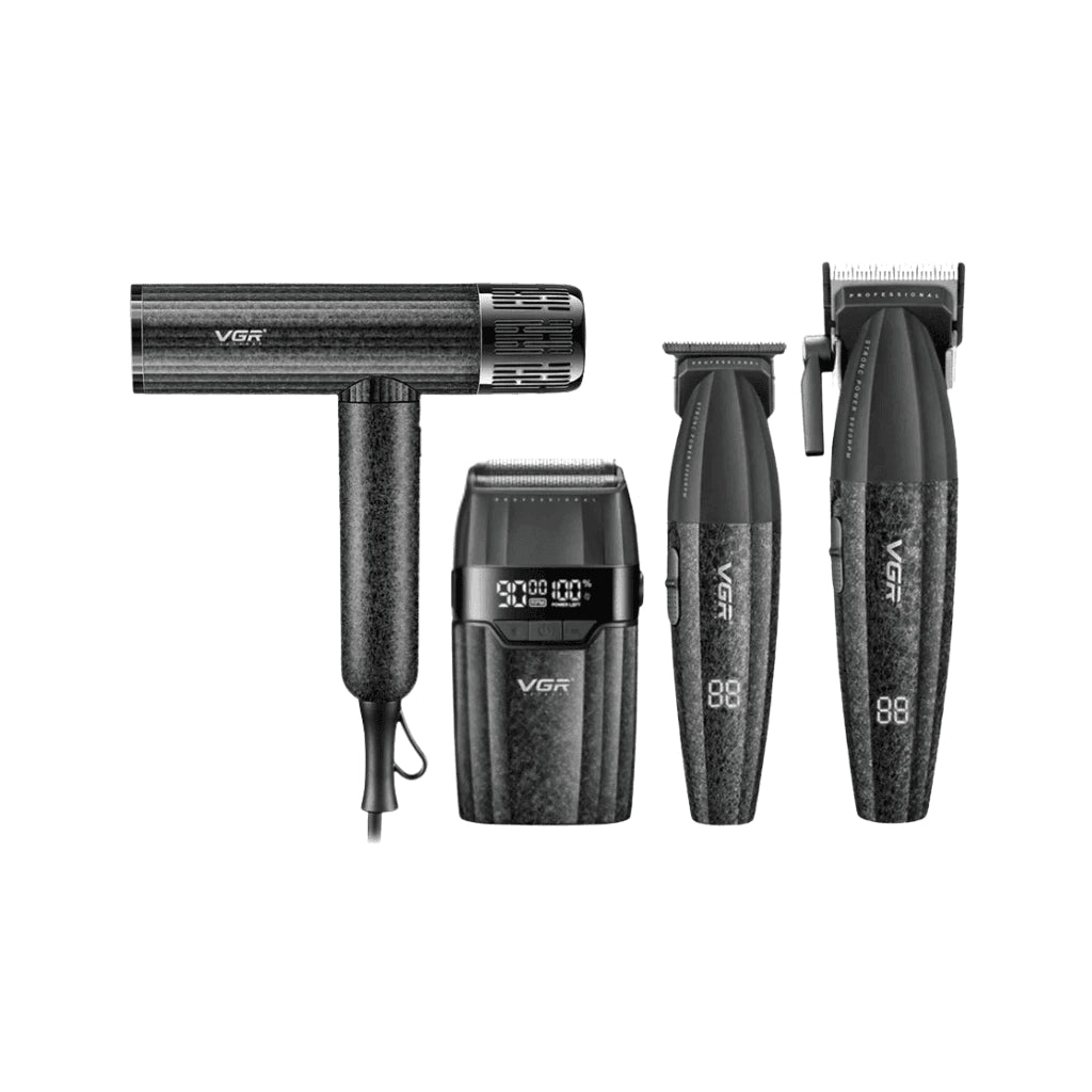V-640 S4 - KIT DE MAQUINAS VGR 4 EM 1 - PRETO