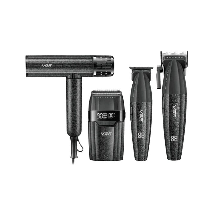 V-640 S4 - KIT DE MAQUINAS VGR 4 EM 1 - PRETO